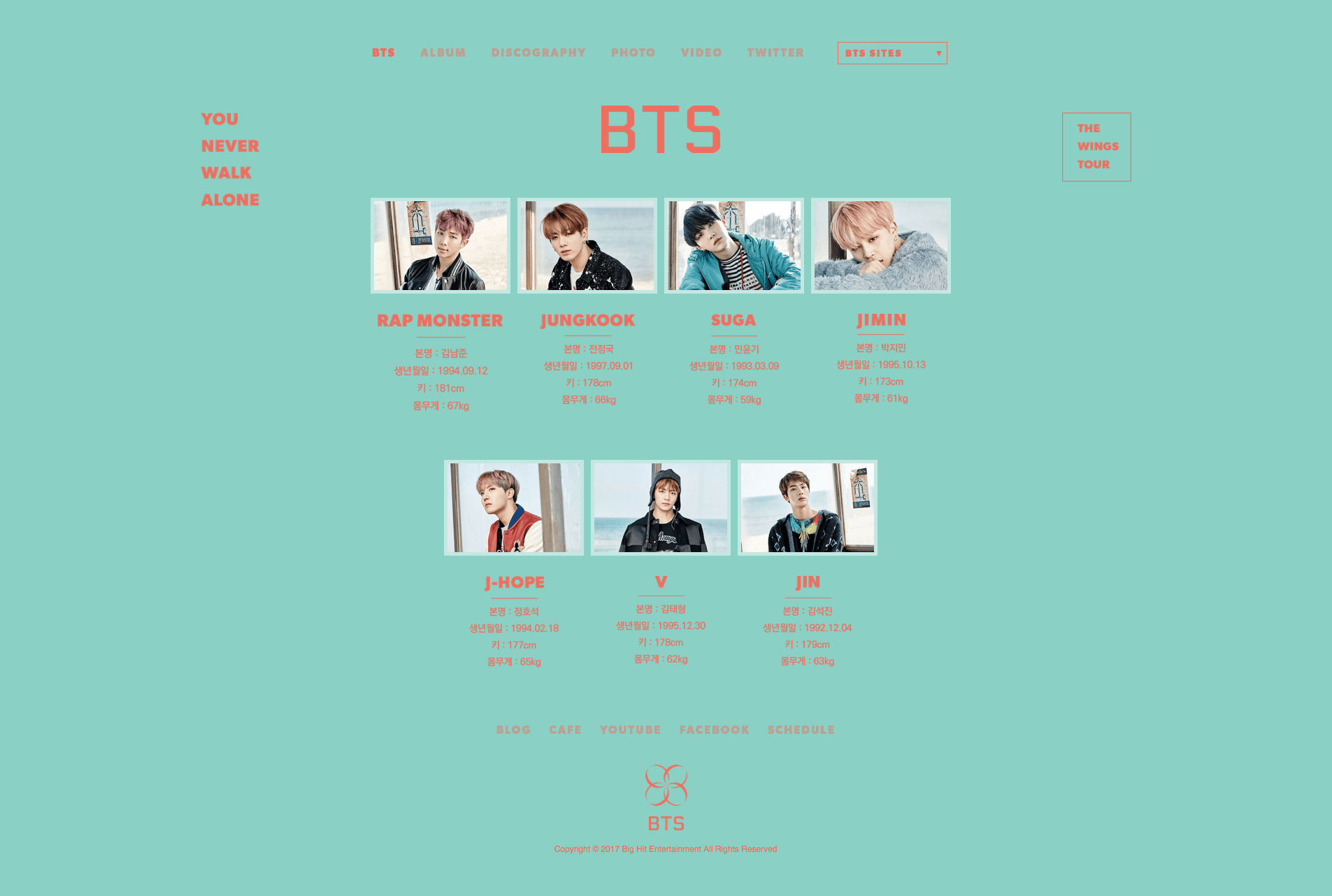 방탄소년단 - YOU NEVER WALK ALONE 사진 2