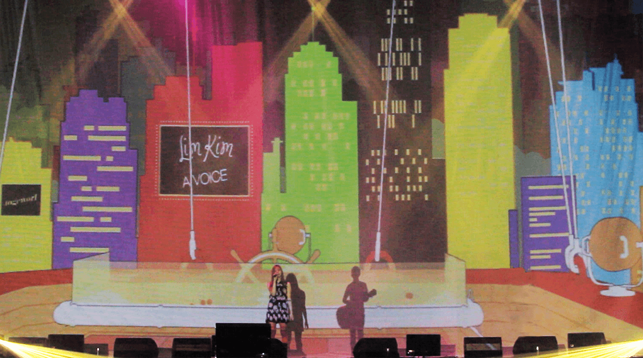 우리도스탠딩 - 김예림 Projection Mapping 사진 13